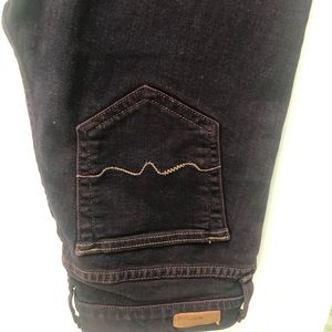 Dark Red/Purple wash Red Engine Scorcher Jean